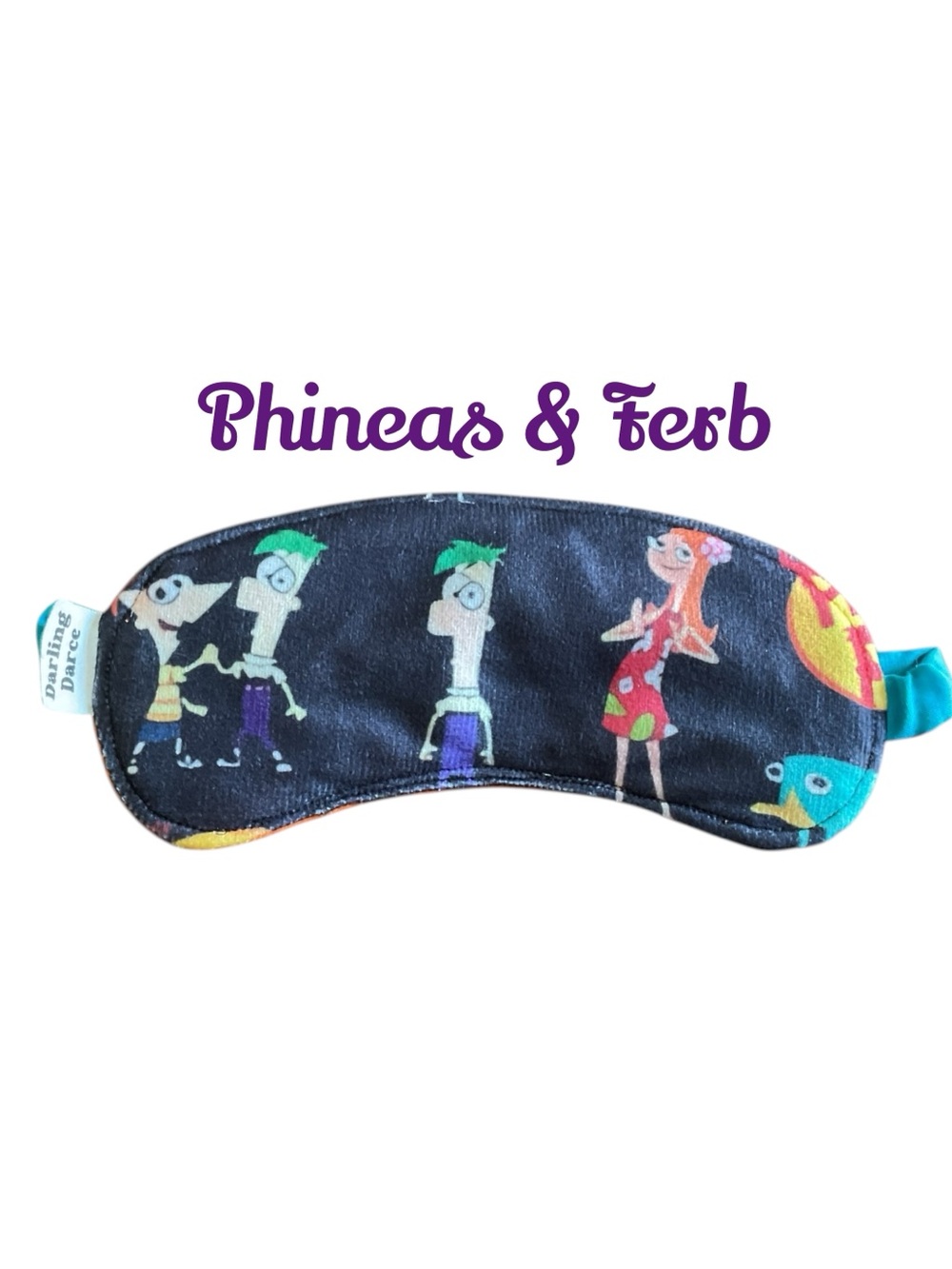 Phineas and Ferb Print Kids Sleep Mask